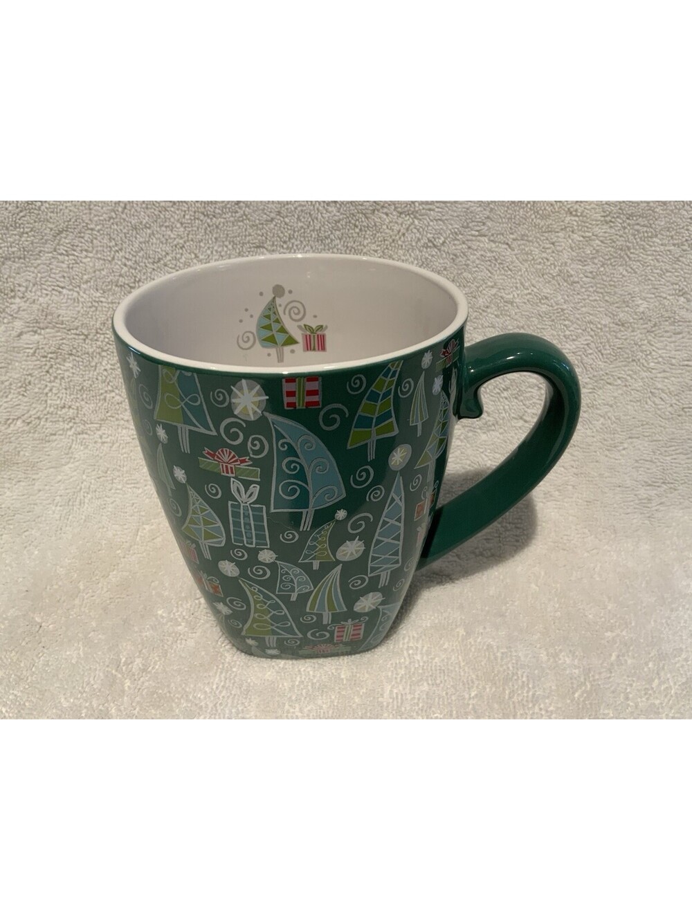 Vintage 2003 Starbucks Ceramic Barista Christmas Holiday 18oz. Mug